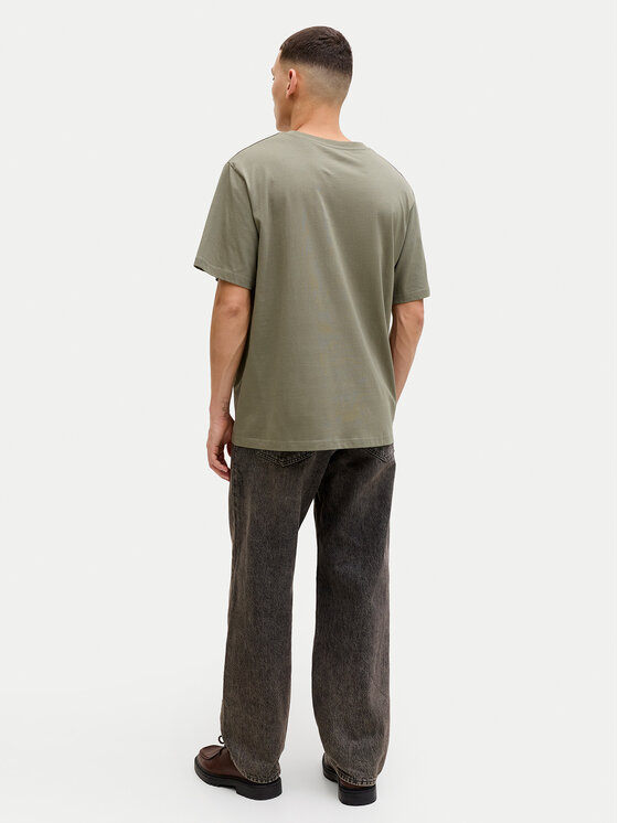 Jack & Jones Jack & Jones T-Shirt Frank 12288092 Brązowy Relaxed Fit
