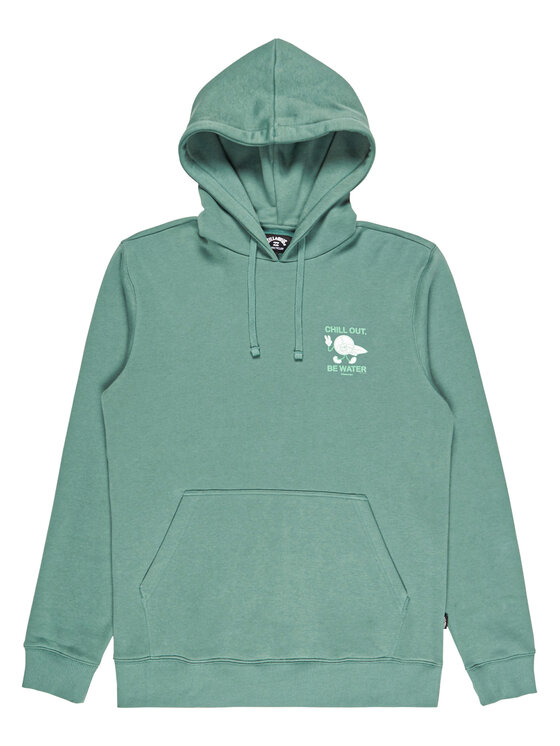 Billabong Billabong Felpa Foundation Po EBYSF00175 Verde Regular Fit