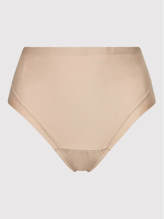 Selmark Selmark Klassischer Damenslip mit hoher Taille Basicos 00243 Beige