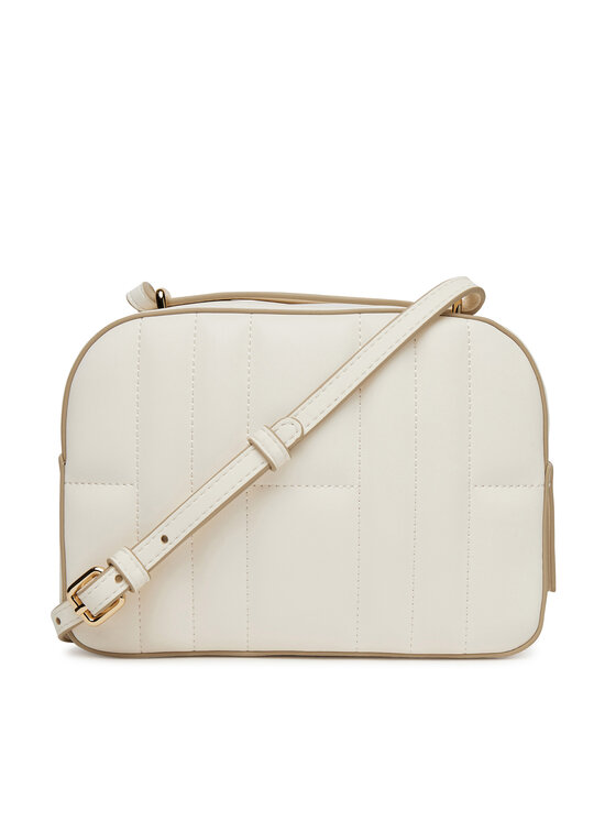 Tommy Hilfiger Tommy Hilfiger Handtasche Th Feminine Conv Camera Bag AW0AW17453 Écru