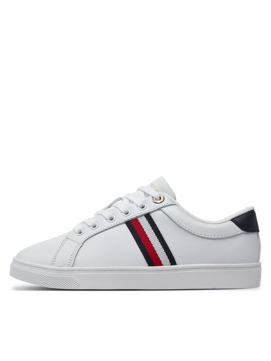 Tommy Hilfiger Tommy Hilfiger Tenisice Essential Webbing Cupsole FW0FW07378 Bijela