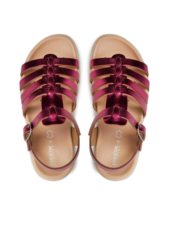 Geox Geox Sandále J Sandal Soleima Gir J35GSB 000CF C8002 S Ružová