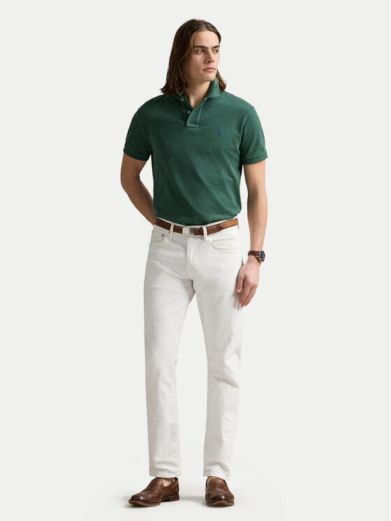 Polo Ralph Lauren Polo Ralph Lauren Polo majica 710536856458 Zelena Slim Fit