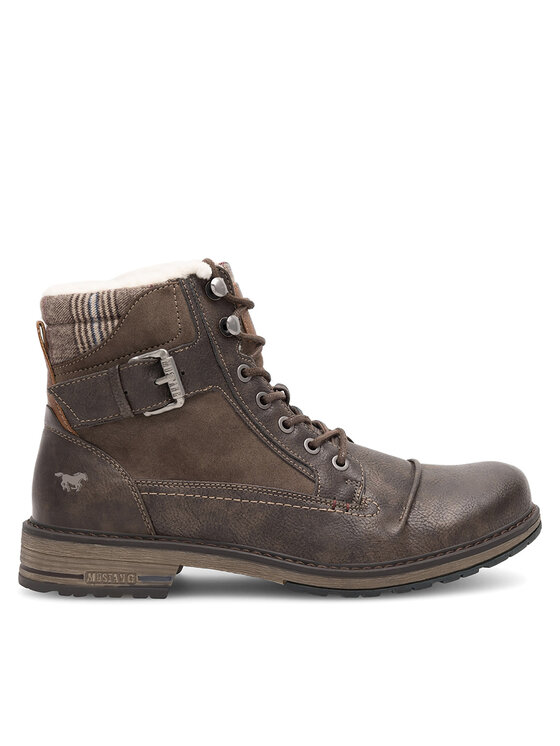 Mustang Mustang Schnürschuhe 4157-605 Braun