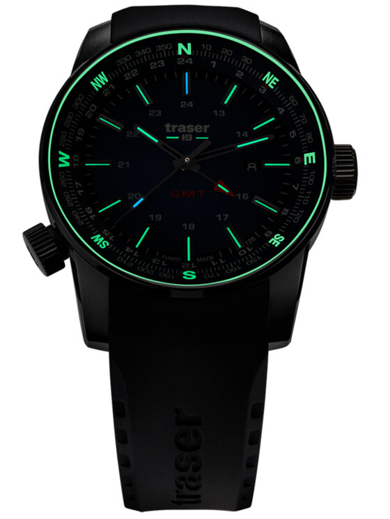 Traser Traser Zegarek TS-109743 Niebieski
