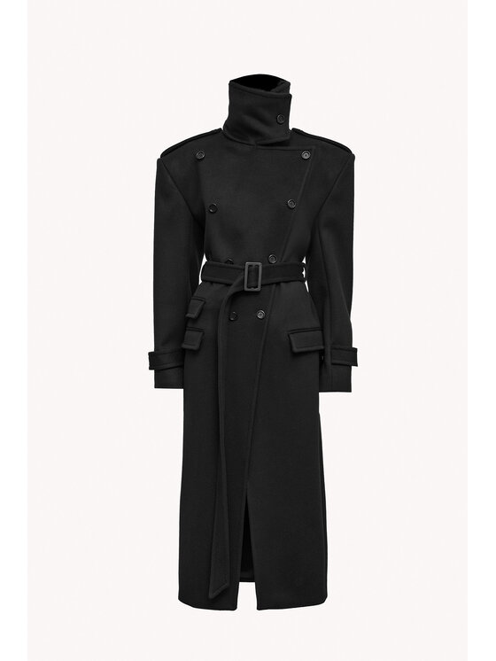 Epuzer Epuzer Cappotto di transizione Noir Command Nero Standard Fit