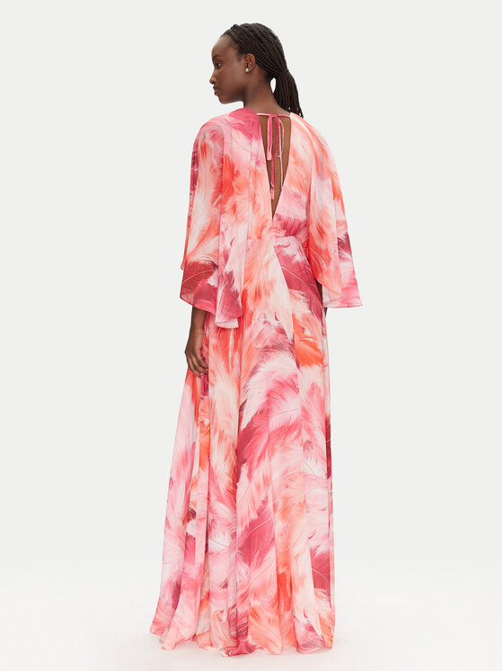 ACCESS FASHION ACCESS FASHION Sukienka wieczorowa 53-3410-0025 Różowy Regular Fit