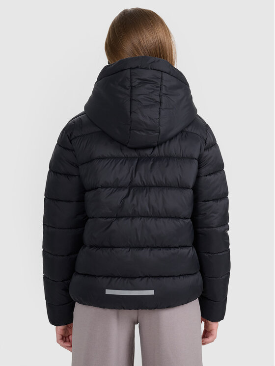 4F 4F Kurtka puchowa OUTERWEAR Czarny Regular Fit