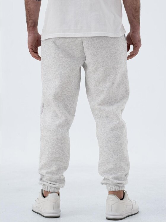 Jigga Wear Jigga Wear Spodnie dresowe 110619 Szary Regular Fit