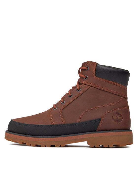 Timberland Timberland Pohodni čevlji Courma Kid Boot W/ Rand TB0A62WNF131 Rjava