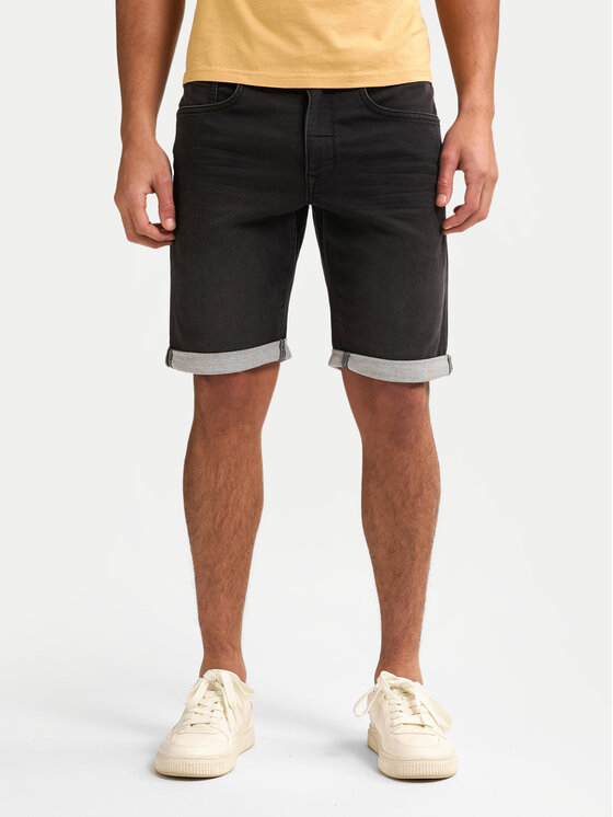 Petrol Industries Petrol Industries Джинсові шорти M-ROS-SHO001 Сірий Slim Fit