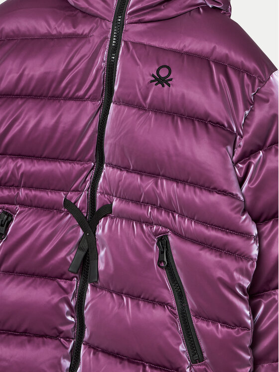 United Colors Of Benetton United Colors Of Benetton Зимно яке 2OIMCN05G Виолетов Regular Fit