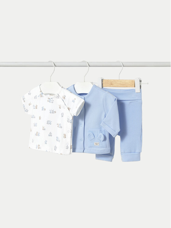Mayoral Completo tuta 1877 Celeste Regular Fit, taglia : 1_2M