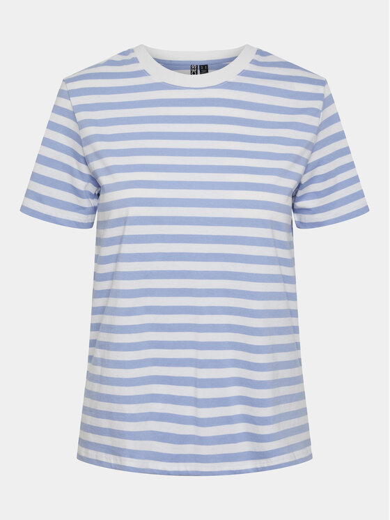 Pieces Pieces T-Shirt Ria 17146339 Niebieski Regular Fit