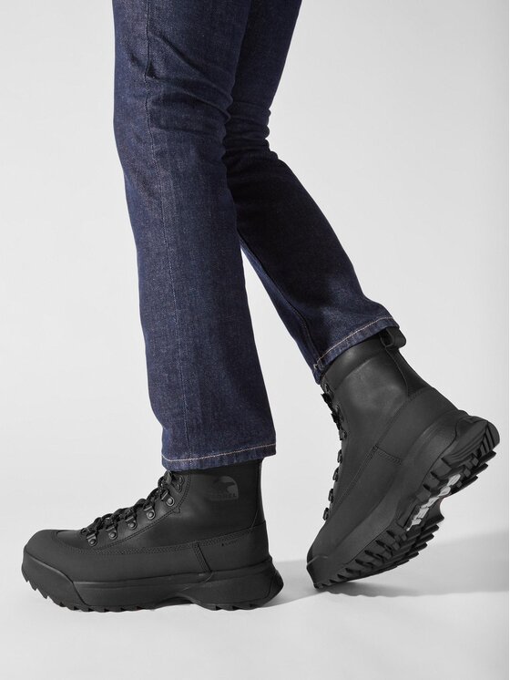 Sorel Sorel Trapper stila apavi Scout 87'™ Pro Boot Wp NM5005-010 Melns