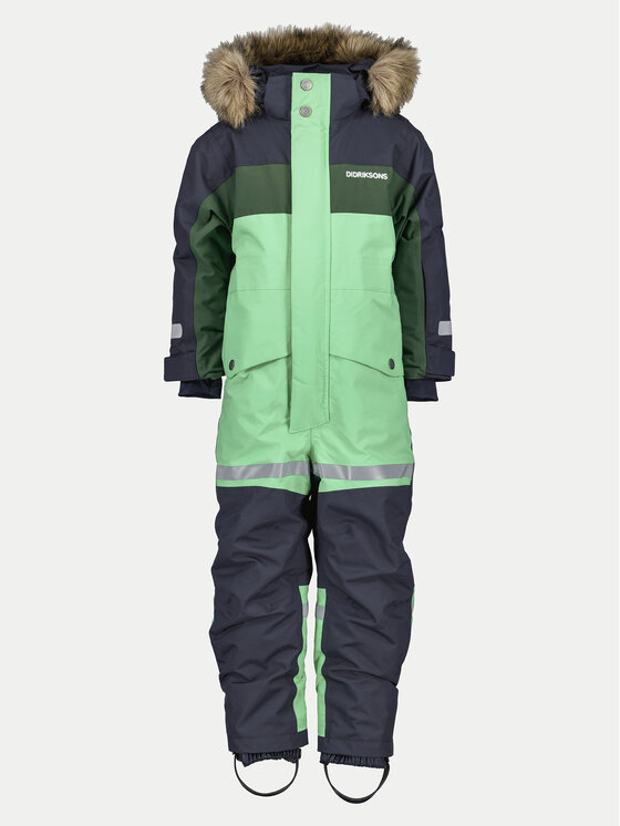 Didriksons Didriksons Žiemos kombinezonas Bjärven 505466 Žalia Regular Fit