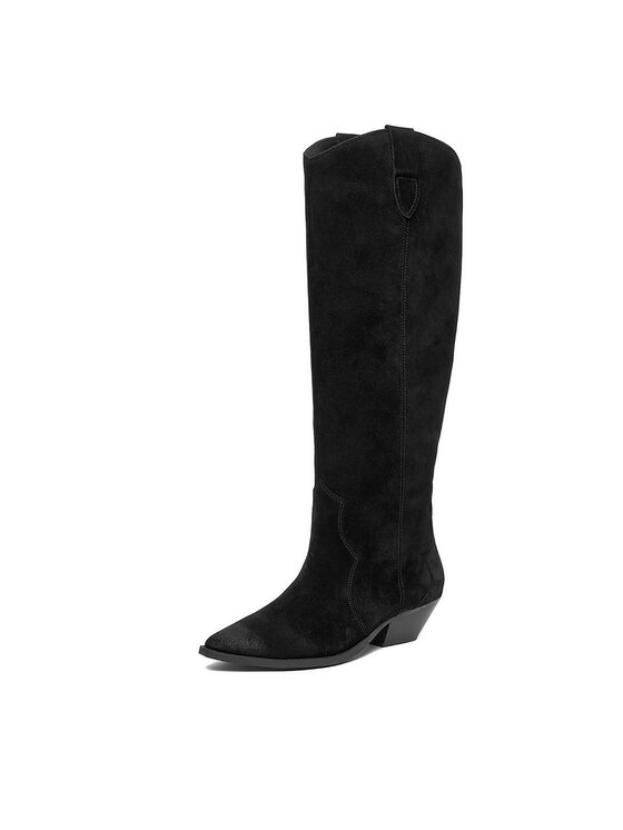 Badura Badura Cizme și botine cowboy EO-V365-206 Negru
