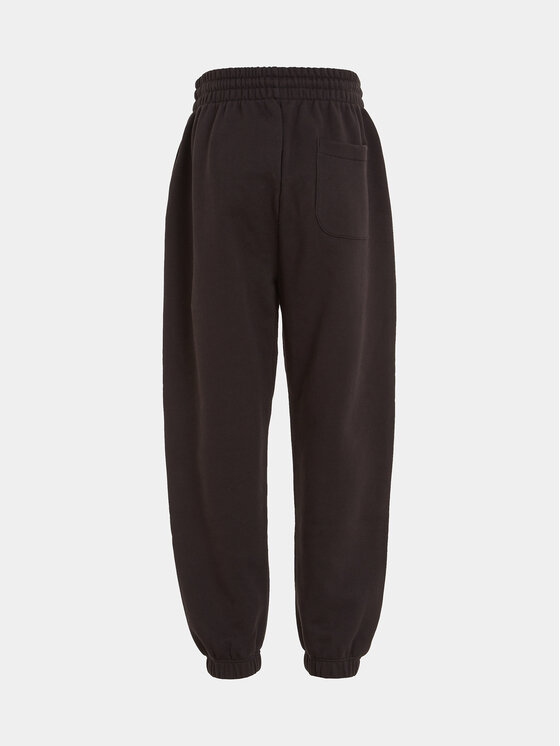 Calvin Klein Jeans Calvin Klein Jeans Melegítő alsó IB0IB01816 Fekete Regular Fit