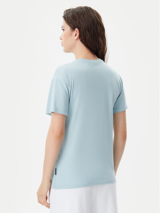 Napapijri Napapijri Tricou S-Nina NP0A4H87 Albastru celest Regular Fit