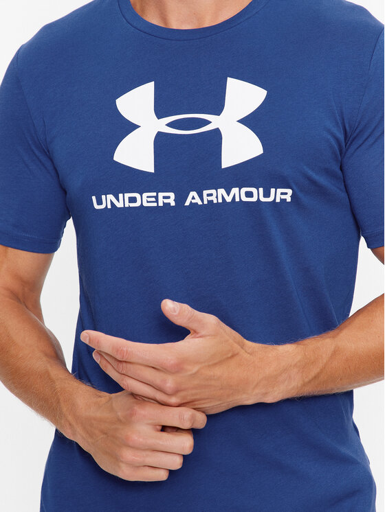 Under Armour Under Armour T-Shirt Ua Sportstyle Logo Ss 1329590 Μπλε Loose Fit