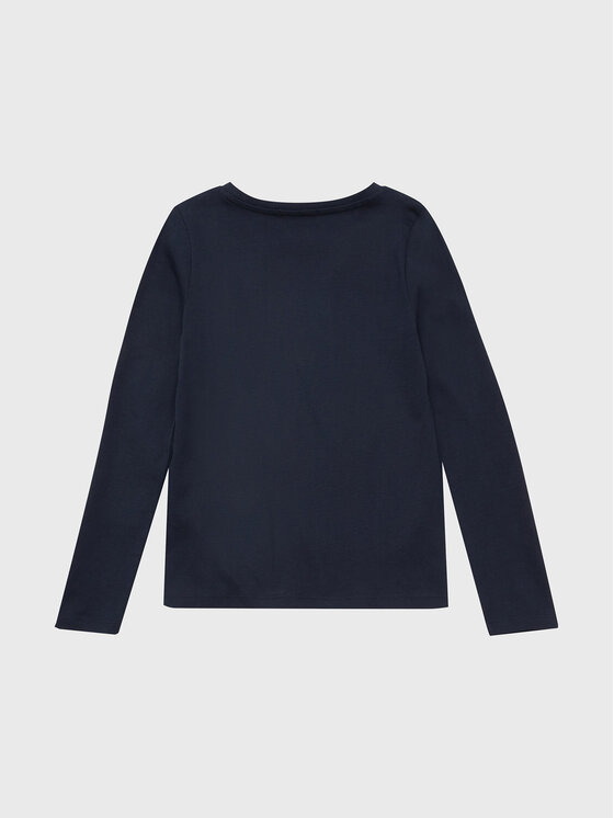 Tom Tailor Tom Tailor Blúz 1033895 Sötétkék Regular Fit