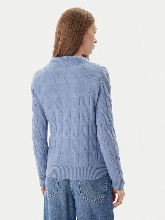 Tommy Hilfiger Tommy Hilfiger Pullover WW0WW43586 Himmelblau Regular Fit
