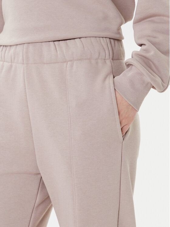On On Donji dio trenerke Club Pants 1WE1005 Bež Relaxed Fit