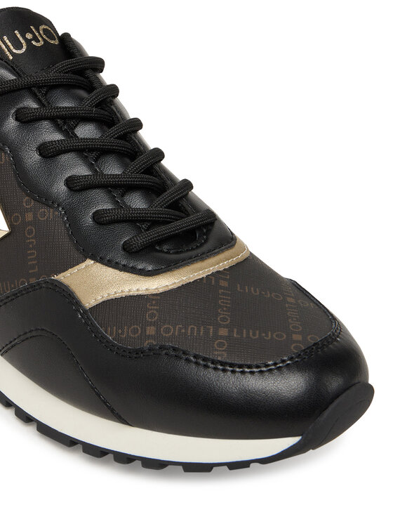 Liu Jo Liu Jo Sneakersy Maxi Wonder Low 02 BF5015 PX689 Czarny