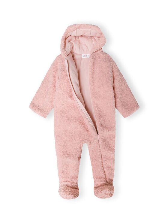 MINOTI MINOTI Kombinezon zimowy 21babyfur5 Różowy Regular Fit