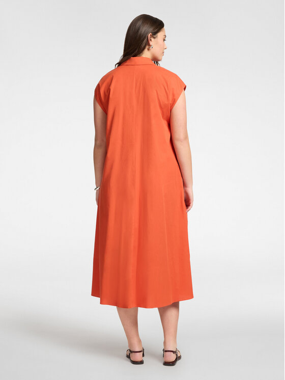 Elena Mirò Elena Mirò Abito da cocktail 7065Z000115N027 Arancione A-Line Fit