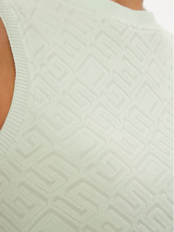 Guess Guess Blūze Ofelia W4GP52 KBYN0 Zaļš Regular Fit