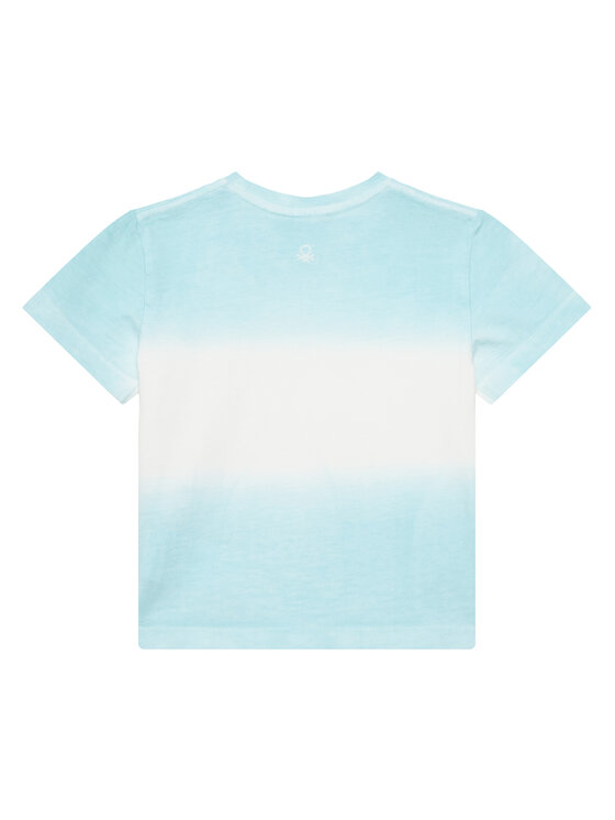 United Colors Of Benetton United Colors Of Benetton Tričko 3NPDG10J5 Modrá Regular Fit