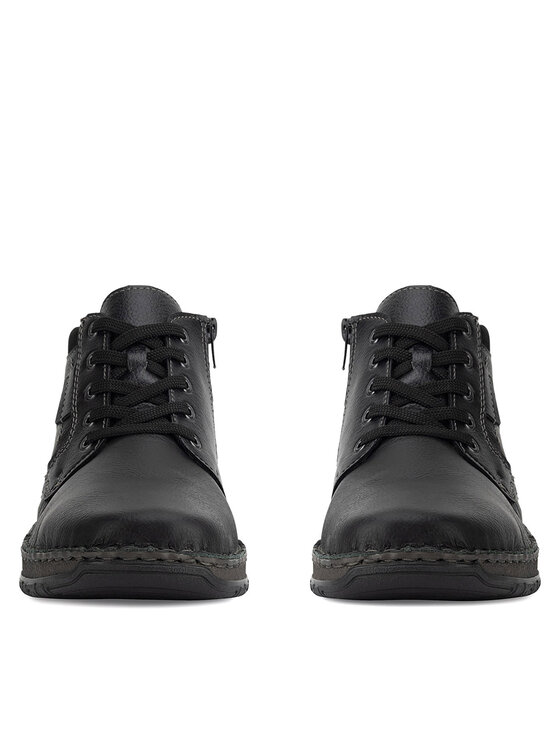 Rieker Rieker Schnürschuhe 05102-00 Schwarz