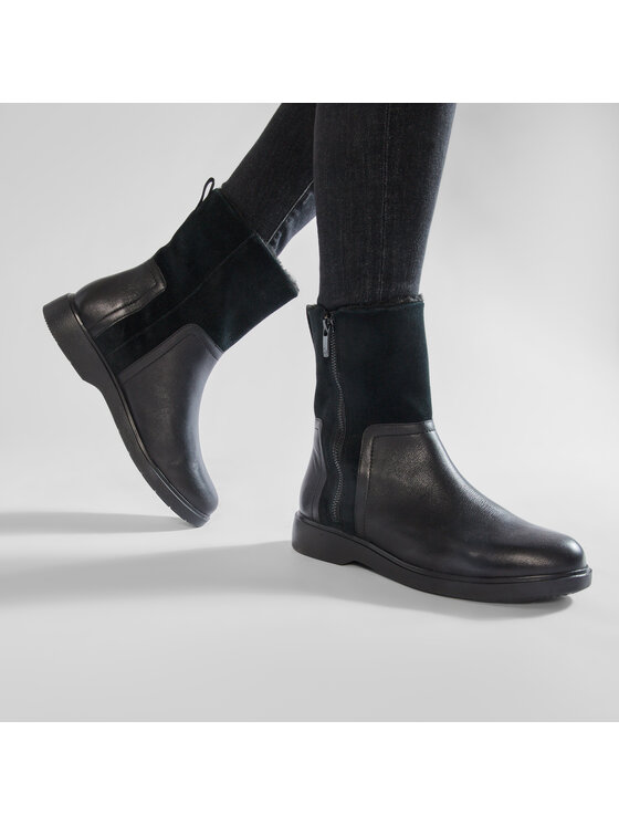 Clarks Clarks Čizme Un Elda Mid 261454884 Crna