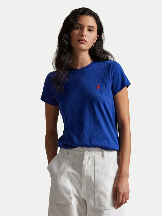 Polo Ralph Lauren Polo Ralph Lauren T-Shirt 211B14605007 Niebieski Classic Fit
