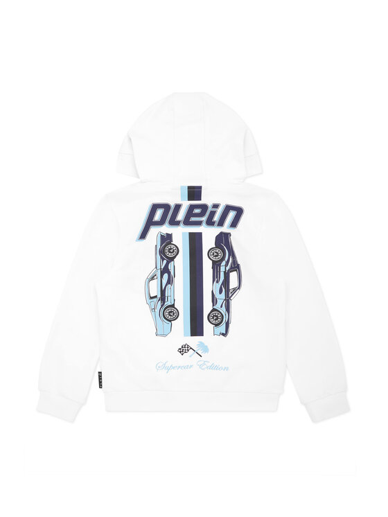 PHILIPP PLEIN PHILIPP PLEIN Bluza 28227 Biały Regular Fit