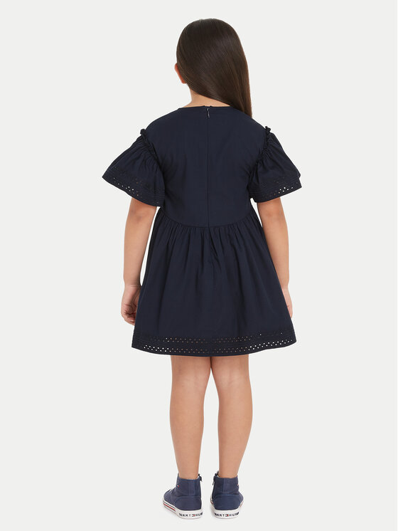 Tommy Hilfiger Tommy Hilfiger Hétköznapi ruha Anglaise KG0KG08029 Sötétkék Regular Fit