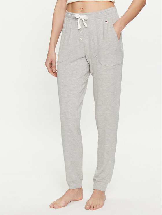 Tommy Hilfiger Tommy Hilfiger Teplákové kalhoty UW0UW05192 Šedá Slim Fit