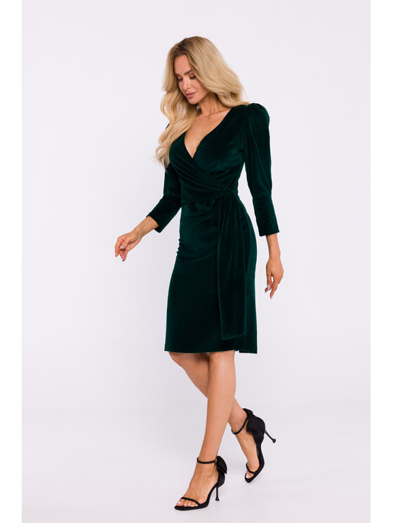 Made of Emotion Made of Emotion Abito da sera M829 Verde Premium Fit