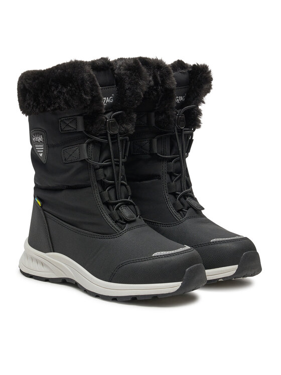 ZigZag ZigZag Čizme za snijeg Wesend Kids Boot WP V2 Z244389 Crna