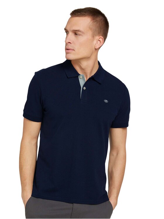 Tom Tailor Polokošeľa 1027713 Tmavomodrá Regular Fit