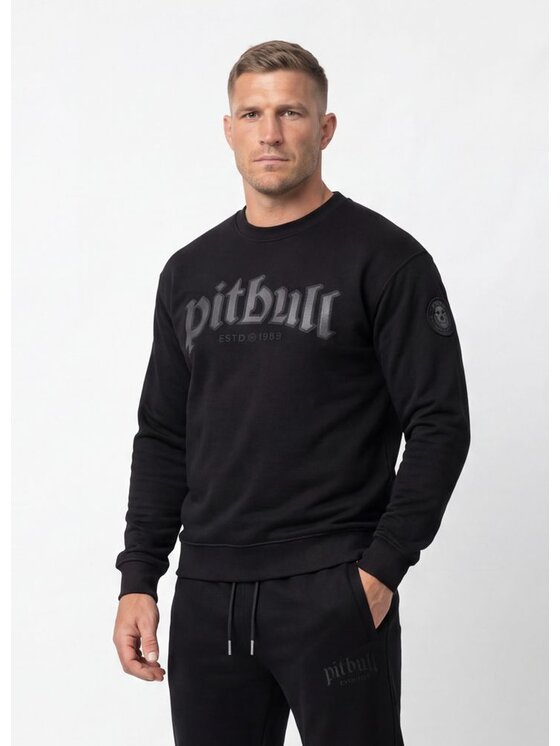 PITBULL PITBULL Bluza TAYLOR Czarny Regular Fit