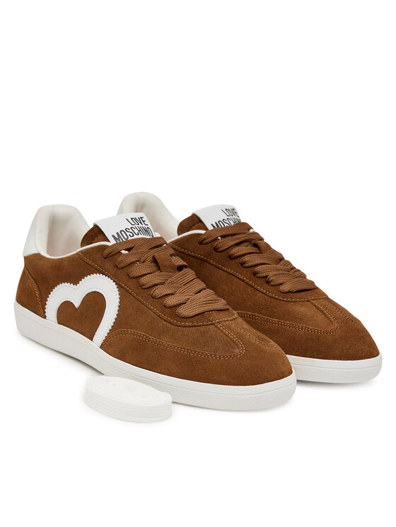 LOVE MOSCHINO LOVE MOSCHINO Sneakersy JA15112G1NIG021041 Brązowy