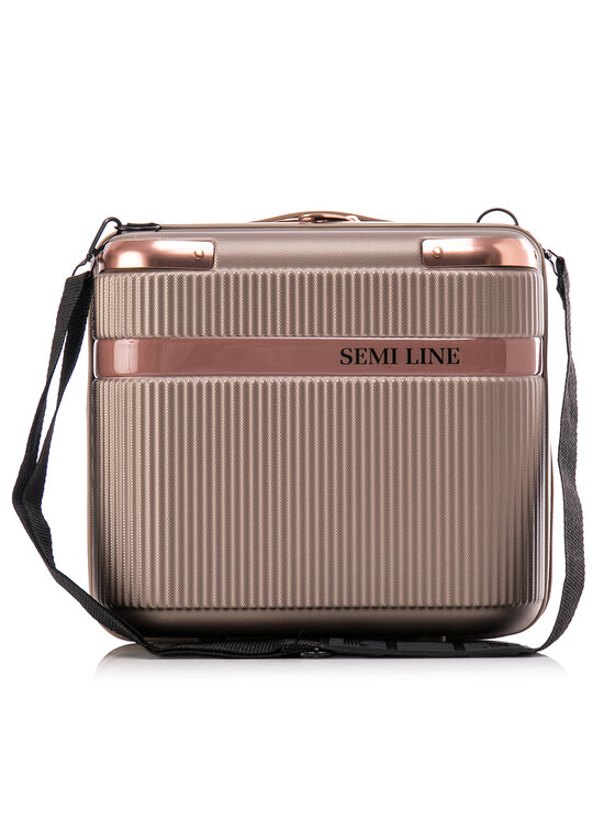 Semi Line Semi Line Potovalni kovček T5946-1 Rjava