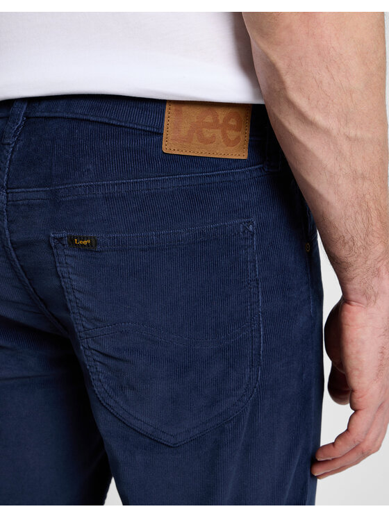 Lee Lee Jeansy DAREN ZIP FLY Niebieski Straight Leg