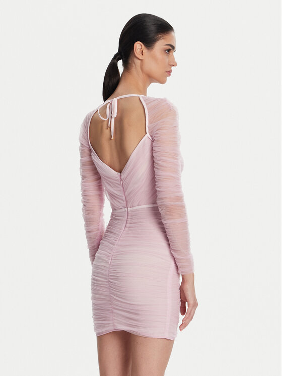 Elisabetta Franchi Elisabetta Franchi Коктейльна сукня AB68352E2 544 Рожевий Slim Fit