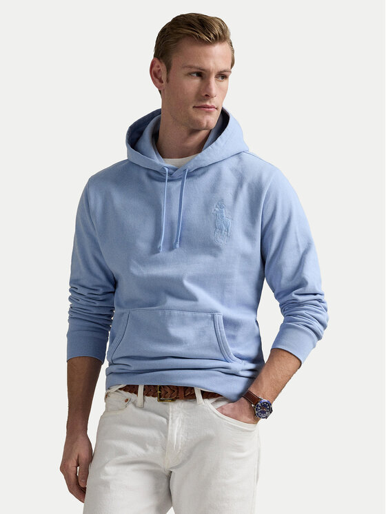 Férfi Pulóver Polo Ralph Lauren, Méret: L, Kék, 710936510008