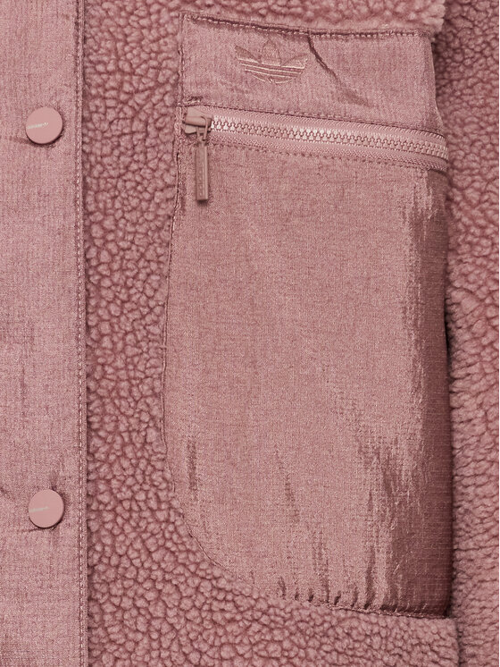 adidas adidas Kurtka przejściowa Sherpa HK5257 Różowy Regular Fit