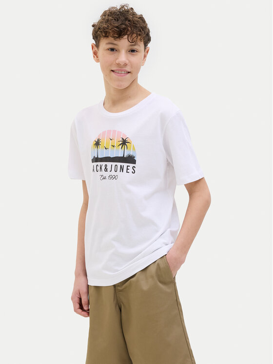 Jack & Jones Junior Komplet t-shirtów Palm 12278400 Kolorowy Regular Fit