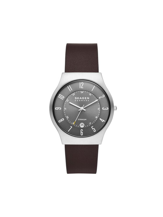 Skagen Hodinky Malbye Gent SKW6909 Hnedá